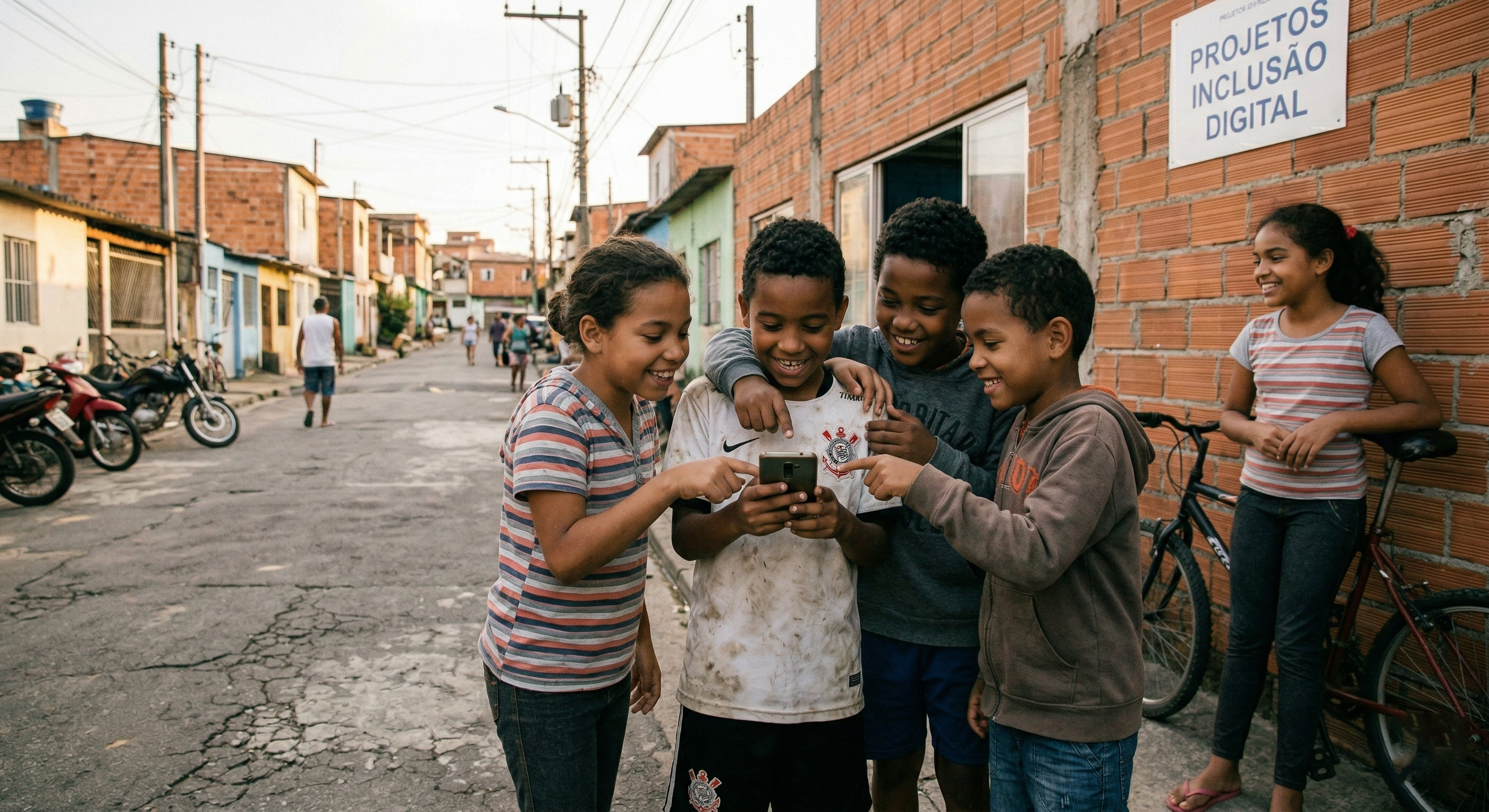 Instituto Conhecer Brasil amplia projeto de conectividade gratuita em comunidades de SP